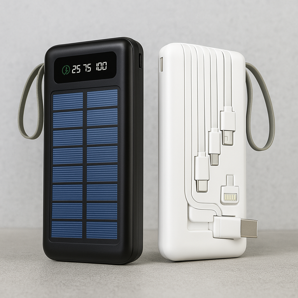 Power Bank 3 En 1 Solar
