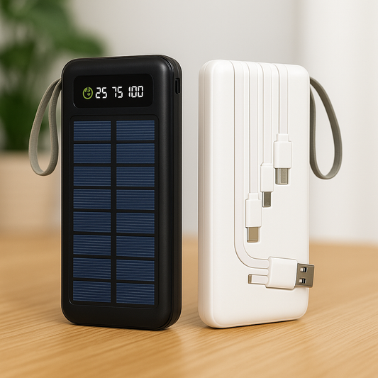 Power Bank 3 En 1 Solar