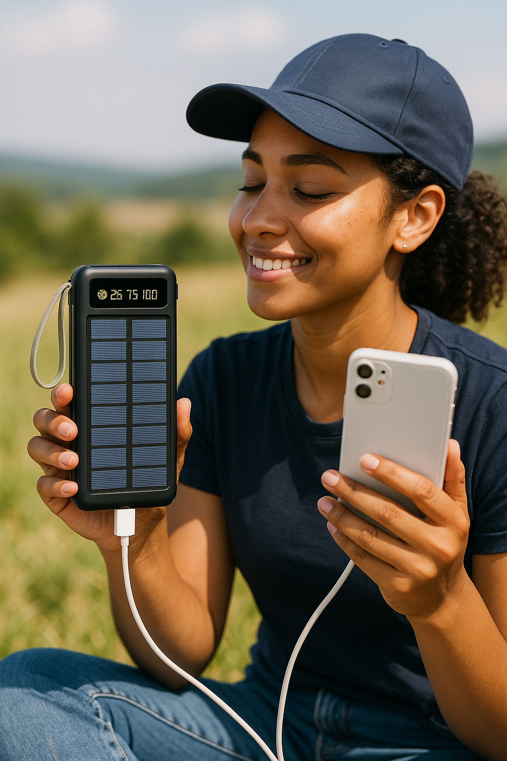 Power Bank 3 En 1 Solar